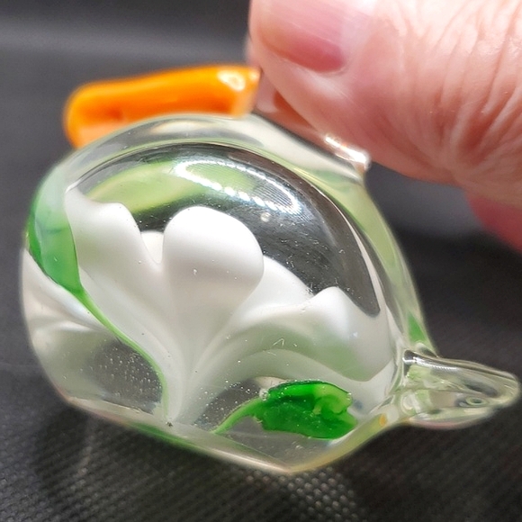 Vintage  Crystal Pelican Paperweight - Picture 7 of 7